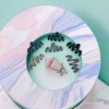 Wavy claw clip, shark clip, banana clip, hairpin and hairpin three-in-one style hair accessory Specification image